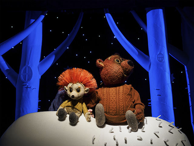 Сказка про ежика и медвежонка