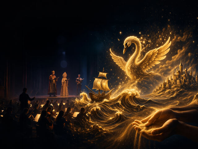 Сказка о царе Салтане. Симфония в песке